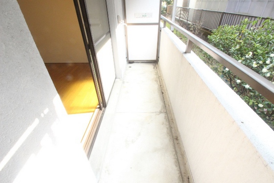 バルコニー　※別部屋の写真です