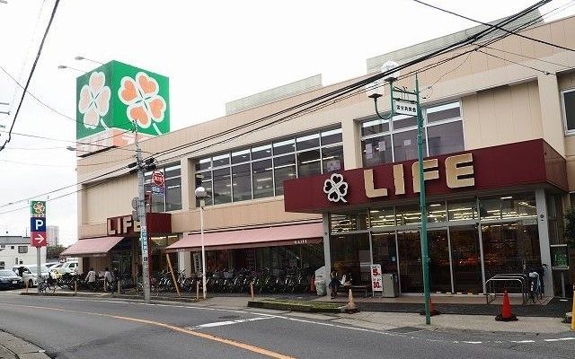スーパー　ライフ市川国分店（スーパー）まで540m