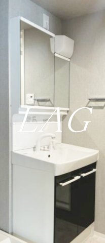 洗面設備　洗面台です。