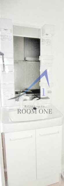 洗面設備　洗面台です。