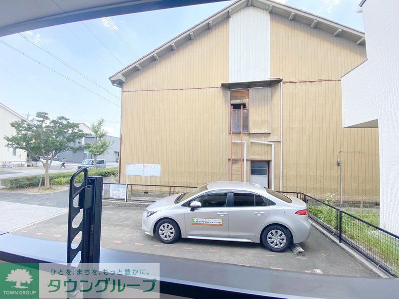 眺望　駐車場