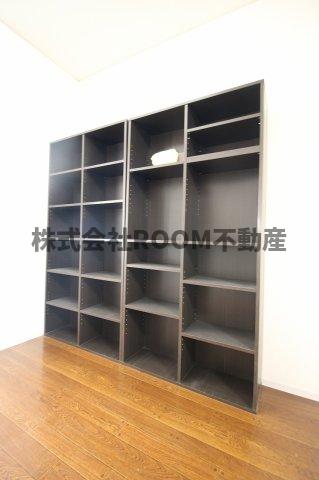 収納　収納のためのスペースです