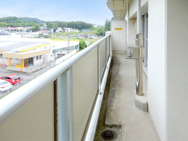 バルコニー　ビレッジハウスの同一物件・同一タイプの間取りの写真です