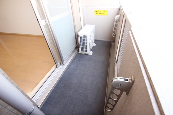 バルコニー　※別部屋の写真です