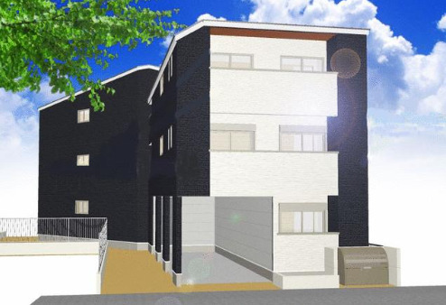 建物外観　外観パース