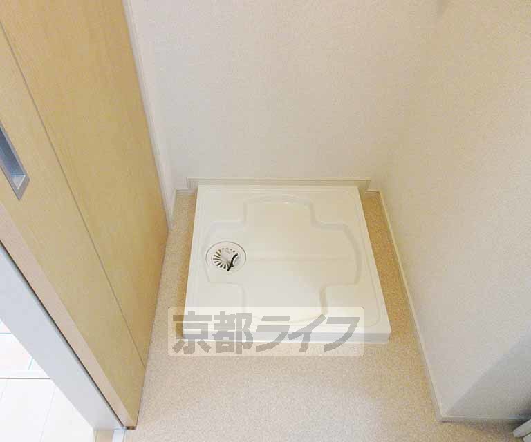 洗面設備　洗面所に洗濯機が置けます！