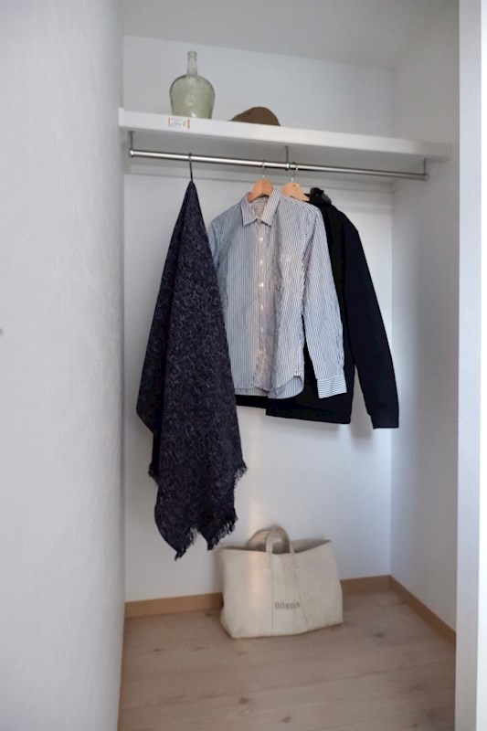収納　モデルルーム（入居時家具撤去）