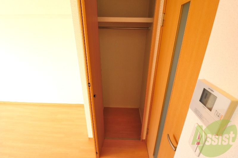 収納　うれしい収納付き！