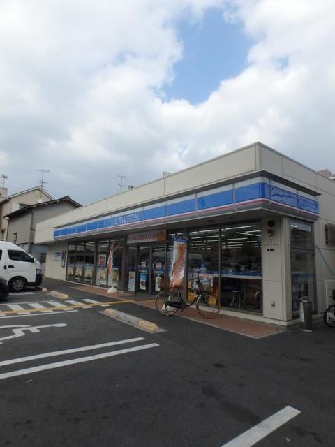 コンビニ　ローソン田辺二丁目店（コンビニ）まで405m