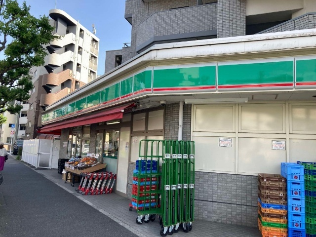 コンビニ　ローソンストア１００目黒本町店（コンビニ）まで384m