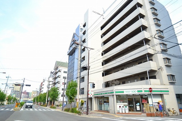 コンビニ　ローソンストア100　淀川木川西店（コンビニ）まで46m