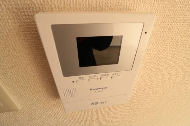 セキュリティ　モニター付きで安心♪