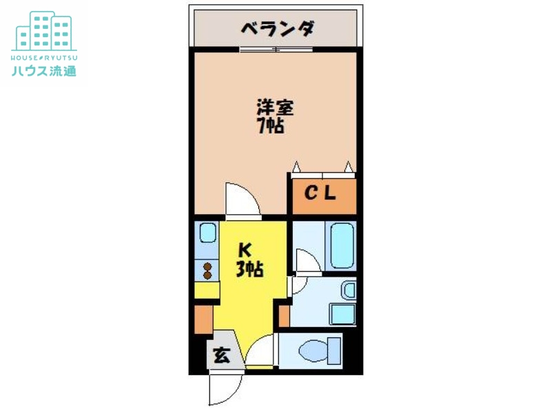 ウィスタリアマンションの間取り写真