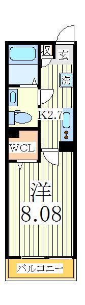 グリシーナ柏の間取り写真