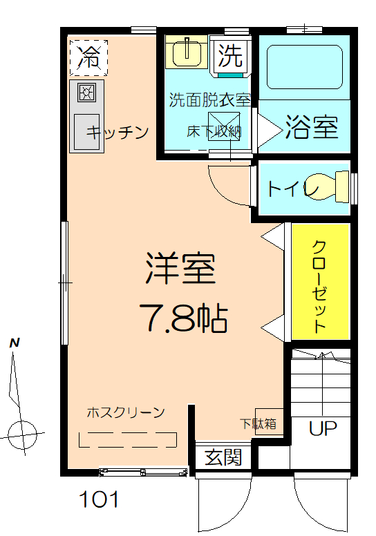 プレシャスRの間取り写真