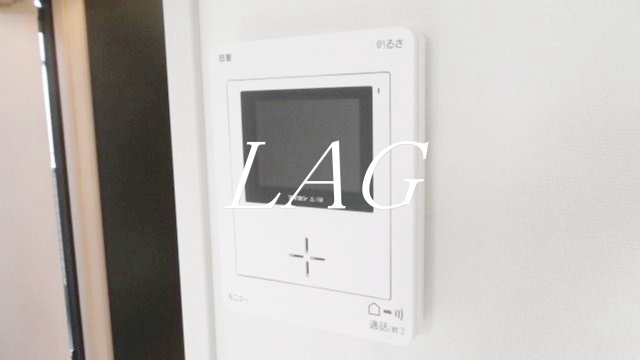 セキュリティ　モニター付きインターフォンです。