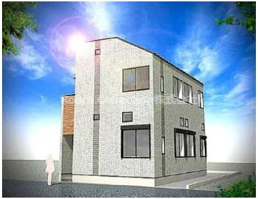 建物外観　完成パース