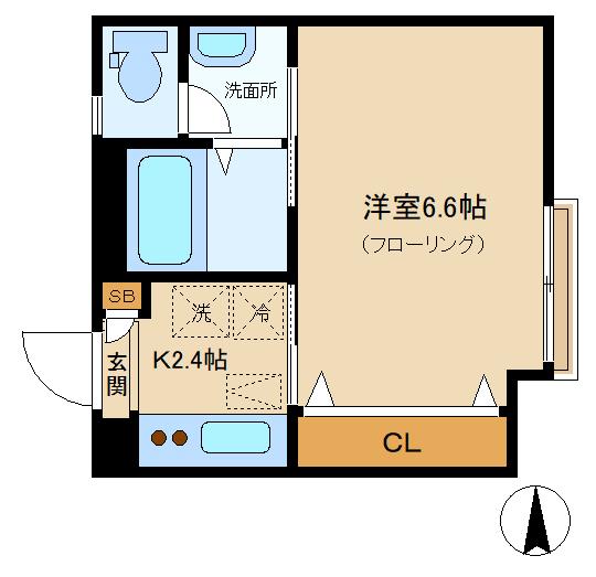 エスポワールの間取り写真