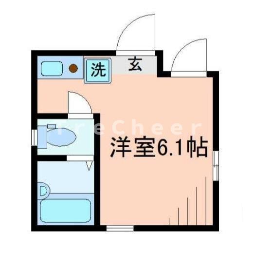 マーチ田端の間取り写真