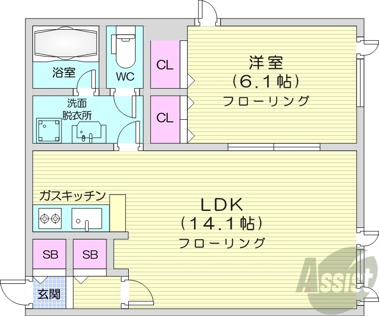 ST32の間取り写真