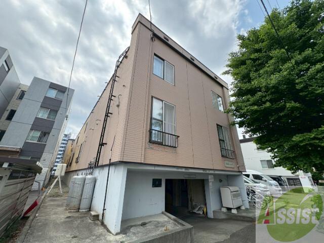 建物外観　札幌市北区北二十一条西「ノーススターＨ」