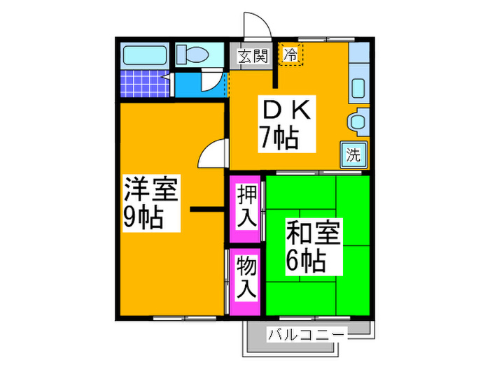 サニ-ハイツの間取り写真