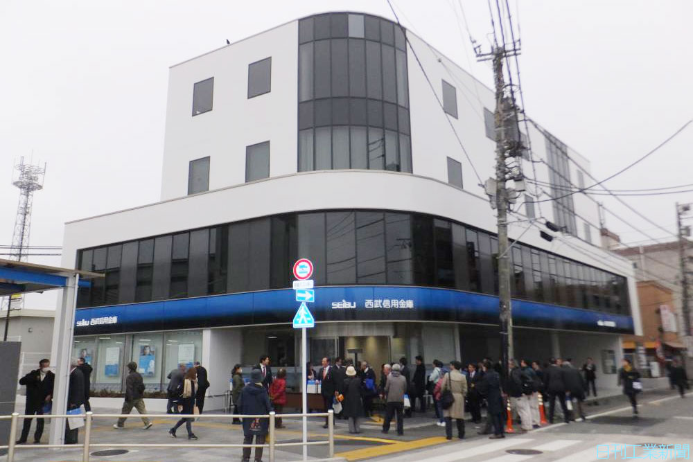 銀行　西武信用金庫拝島支店（銀行）まで371m