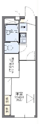 レオパレス住吉ヒルズの間取り