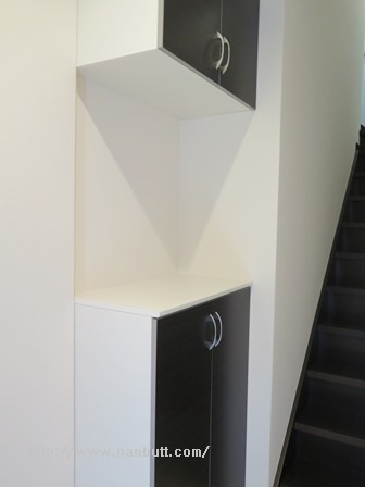 玄関　シューズボックス付き玄関