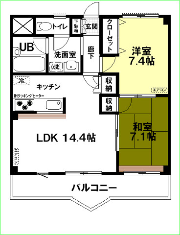 アーバニズムＭ１１の間取り