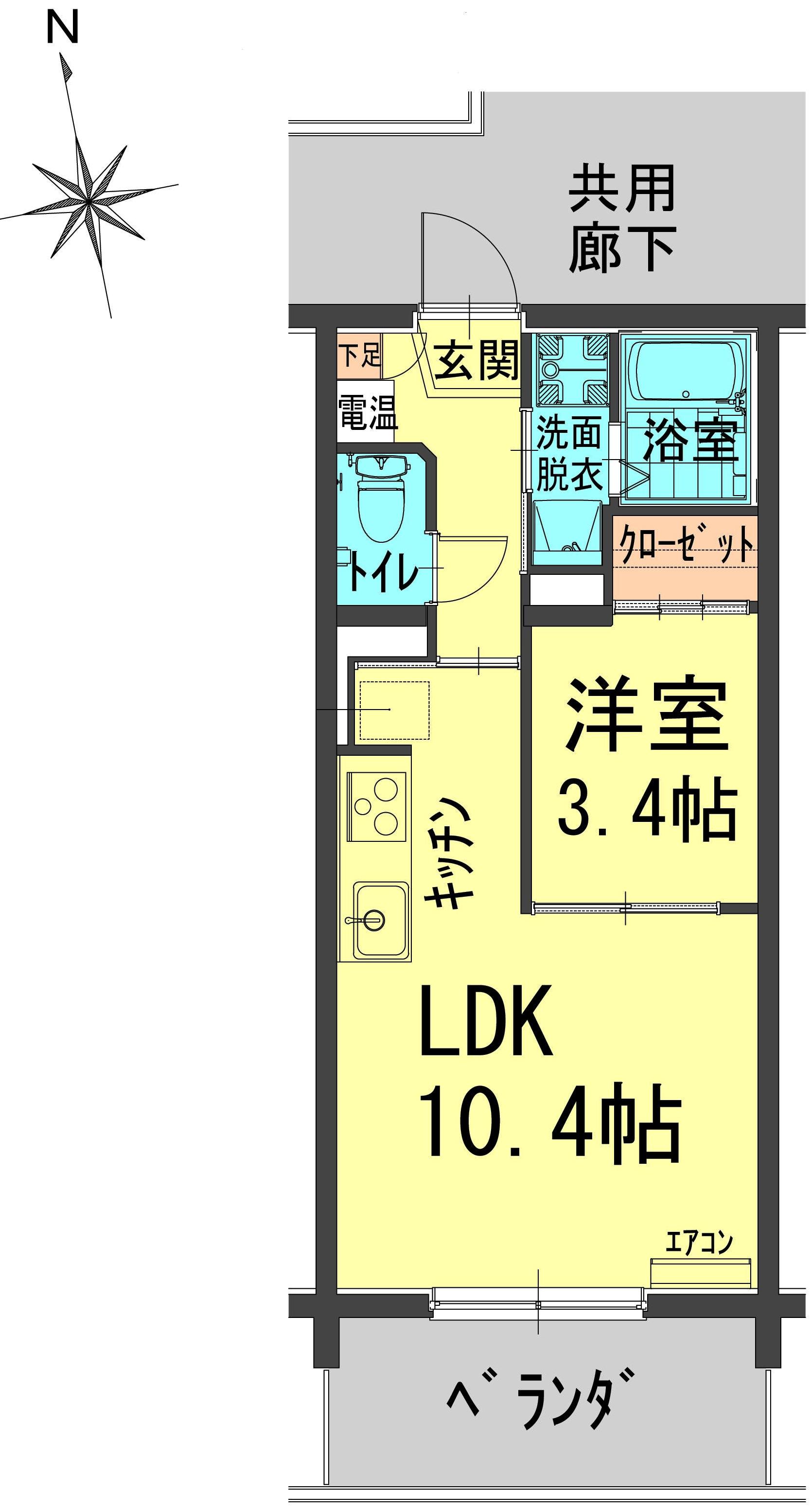 ヴィオレータの間取り