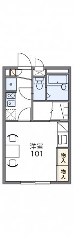 カリーハイツの間取り