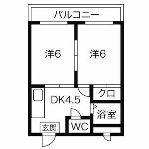 【中倉麻布マンションの間取り】