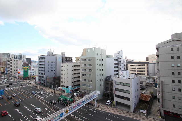 【広島市中区舟入中町のマンションの眺望】