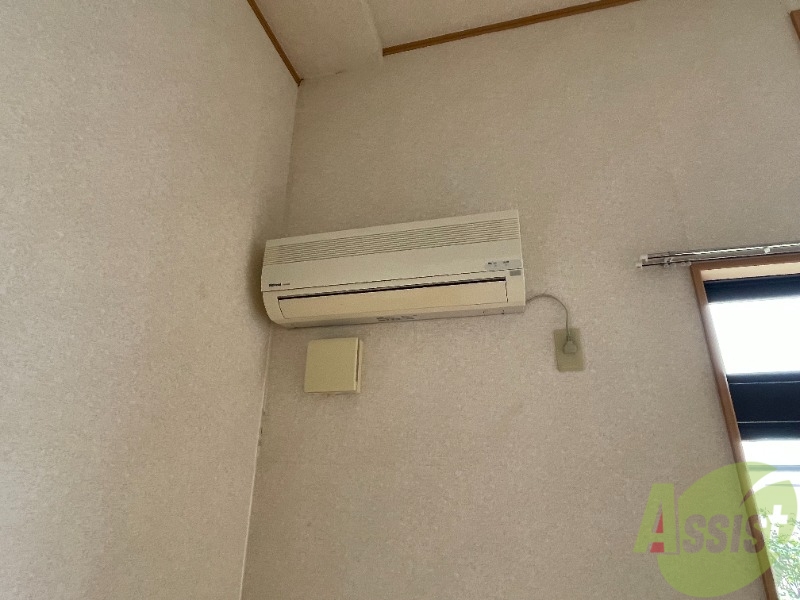 その他設備　エアコンが付いているので夏も冬も快適ですね～