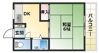 プレアール古川橋IIIの間取り