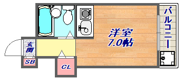 【グレイス芦屋の間取り】