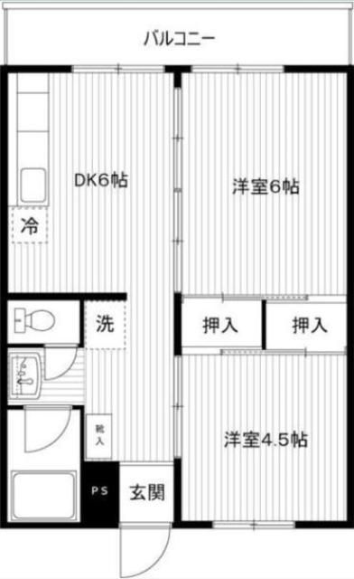 千歳台パークハイツの間取り