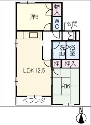 メゾン・ノンタントの間取り