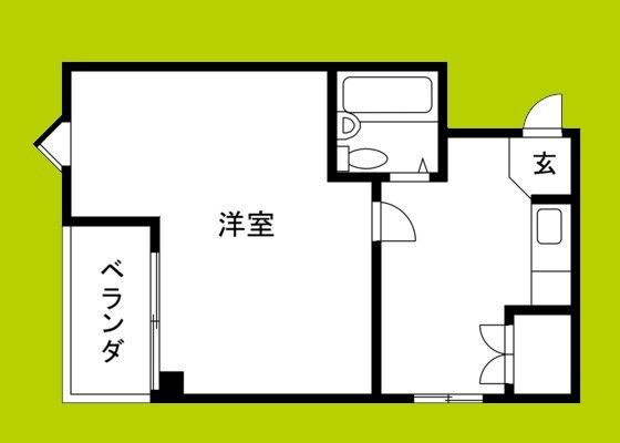 平野スクウェアの間取り