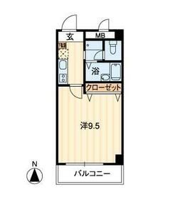 エポカ大川筋の間取り