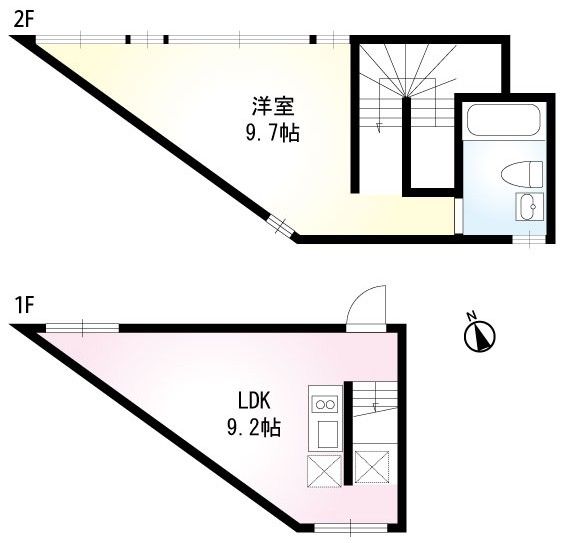 ＥＢＩＳＵ　ＦＯＬＩＯ　Ａｃｔ．３の間取り