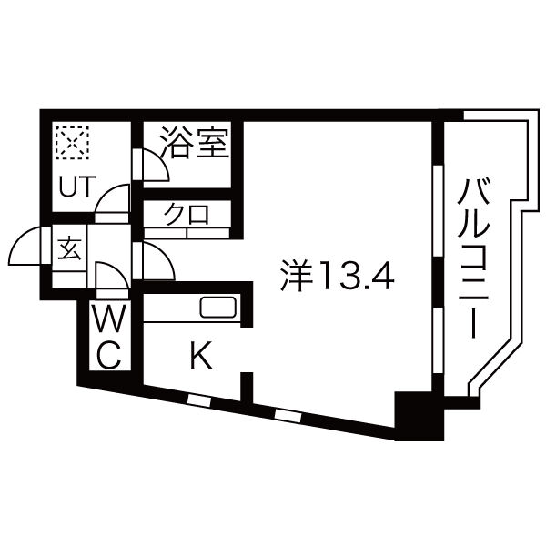 覚王山エクセルの間取り