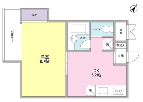 サンフラワー第6の間取り