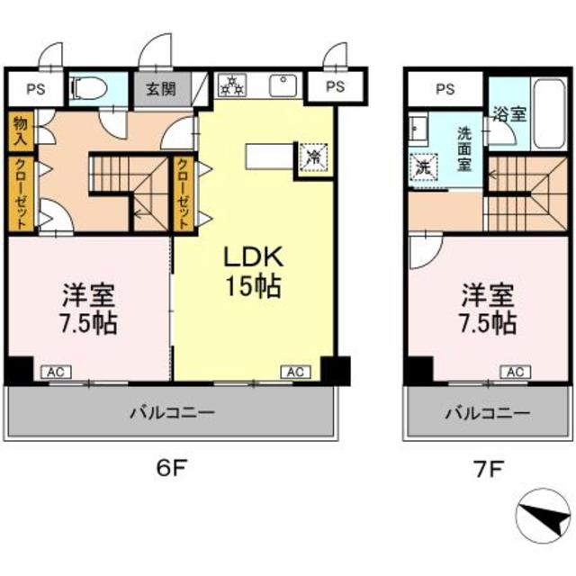 リブイルの間取り