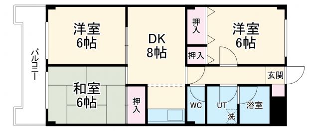 東長根壱番館の間取り