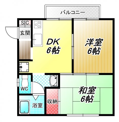 メゾンブランの間取り