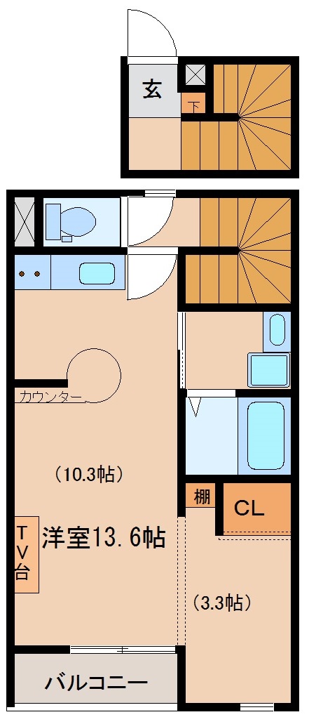 エスペランサの間取り