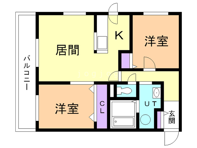 シャトーアネックスの間取り