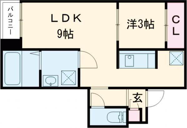 Patina鳥栖の間取り